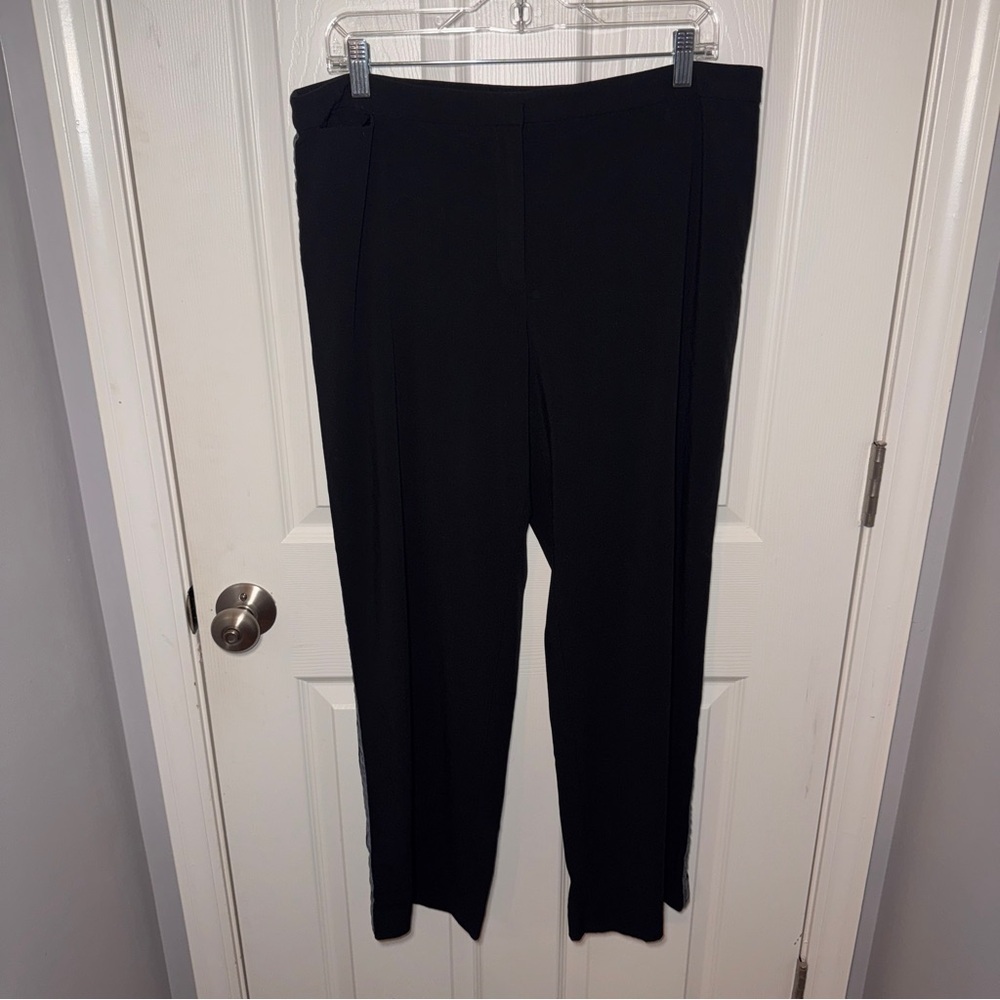Eileen Fisher Wool Blend Workwear Pants